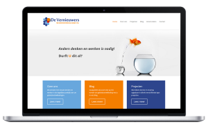 Preview De Vernieuwers Projectmanagement- en adviesbureau - W·IMPRESS websitebouw en webadvies
