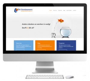 Preview De Vernieuwers Projectmanagement- en adviesbureau - W·IMPRESS websitebouw en webadvies